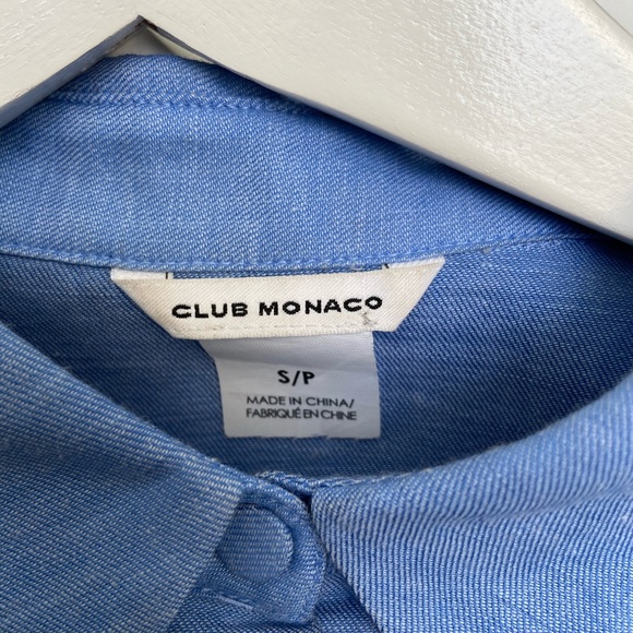 Club Monaco Shirt with ruffle detailing - Picture 6 of 6